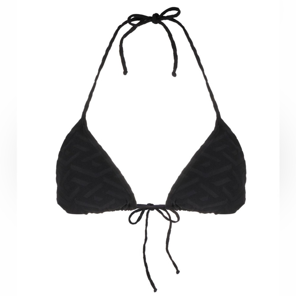 Versace
debossed-monogram bikini top